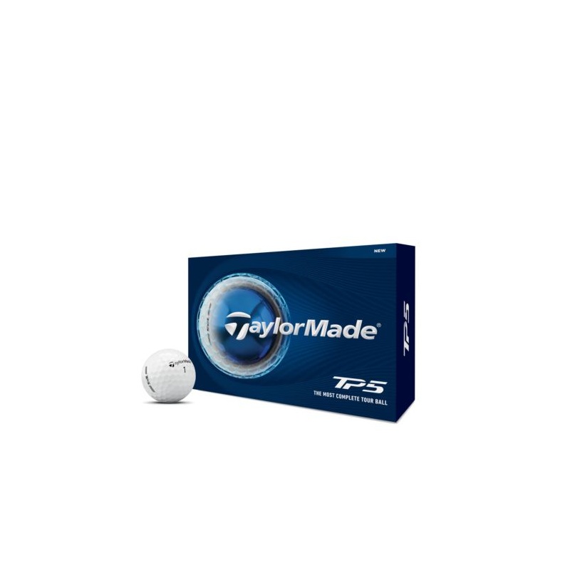 TaylorMade TP5 White Golf Balls - 1 Dozen