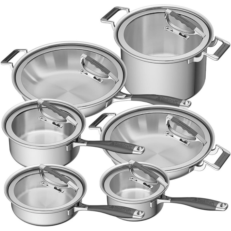 Grand Collection Cookware Set - (12 Piece)
