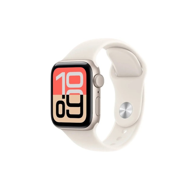 SE 3 GPS 44mm S/M Watch - (Starlight Sport Band)