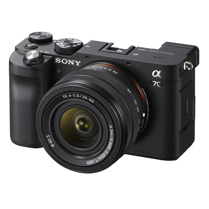 Alpha 7C Full-frame Compact Mirrorless Camera with FE 28-60mm F4-5.6 Lens - (Black)