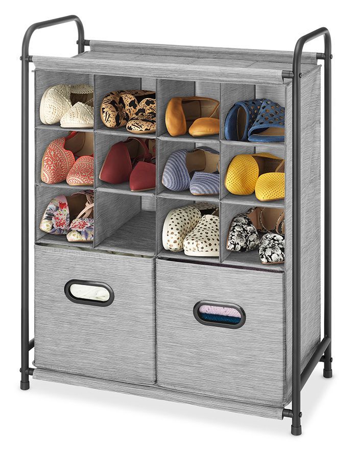 Shoe Storage with Shelves