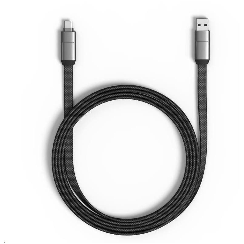 InCharge Charging and Data Cable 6 in 1 - (1.5m) - (Grey)