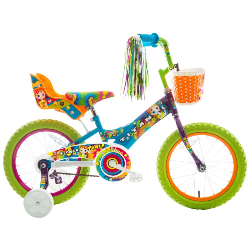 16 - Inch Flower Power Girls BMX Bike - (Multi)