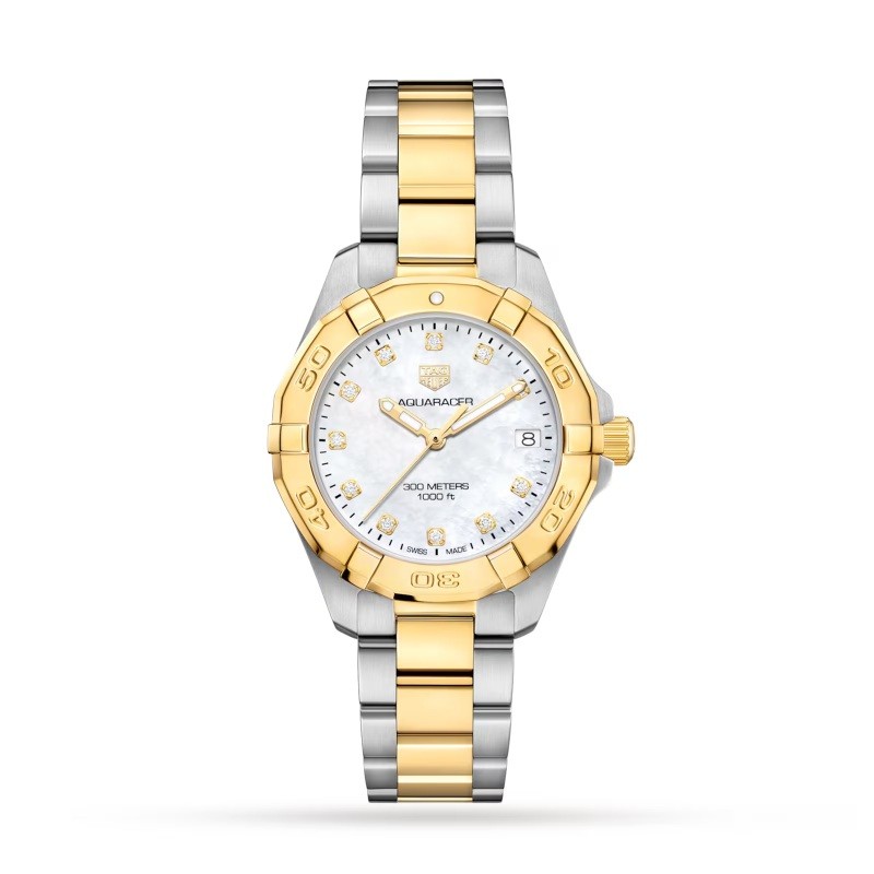 Ladies Tag Heuer Aquaracer Two-Tone