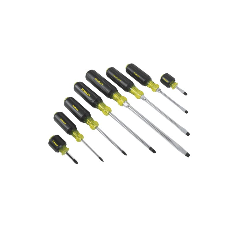 Vinyl Grip Screwdriver Set