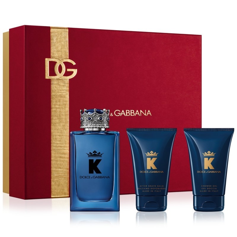 K 3Pcs Set (100ml EDP+50ml AS Balm+50ml shgel)