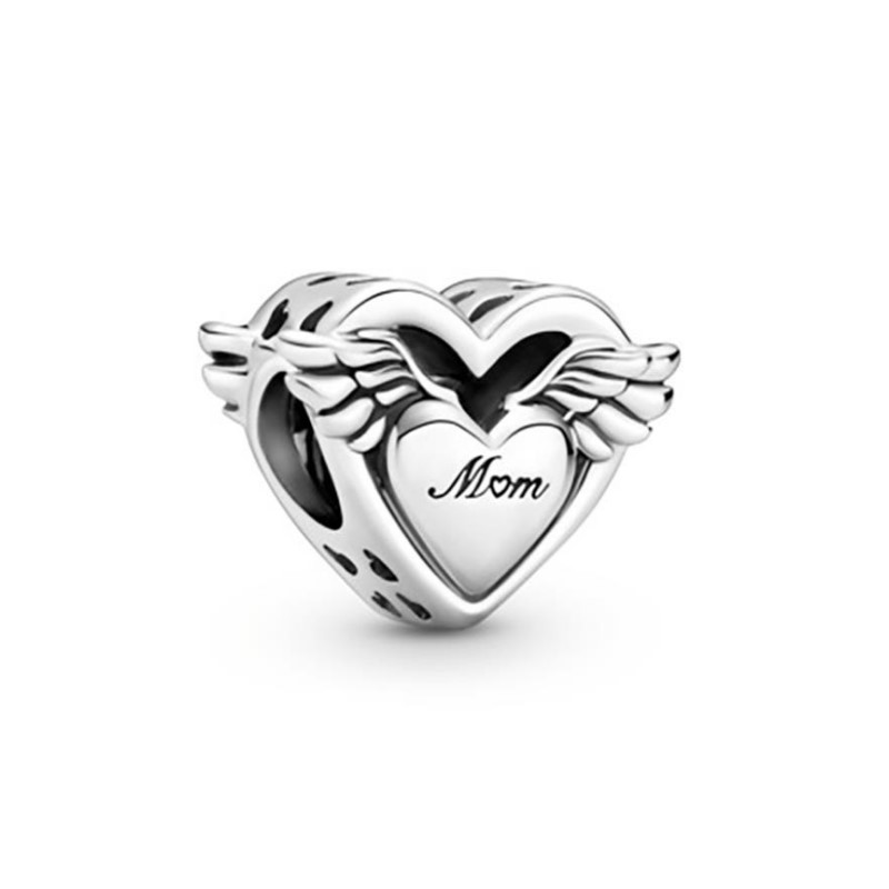 Angel Wings & Mom Charm