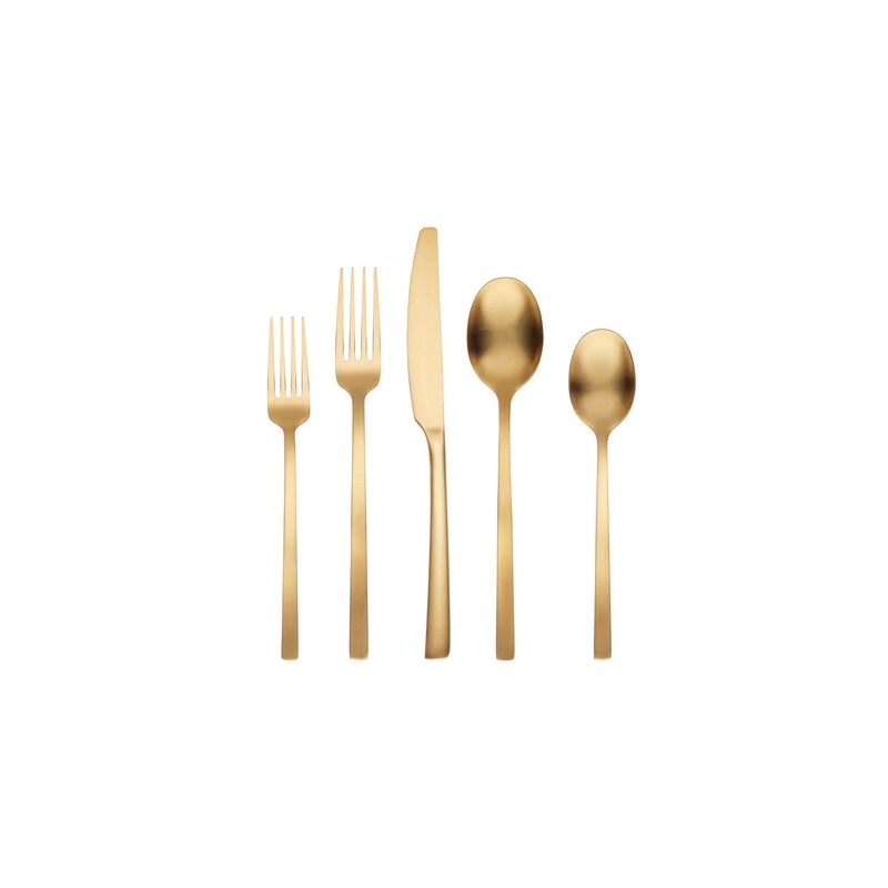 Beacon Gold Satin 45-Piece Set