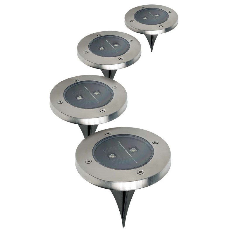 Solar Pathway Garden Light - (Set of 4)