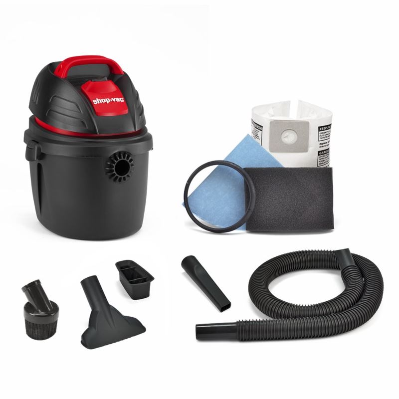 2.5 - Gallon Poly Dry Vacuum