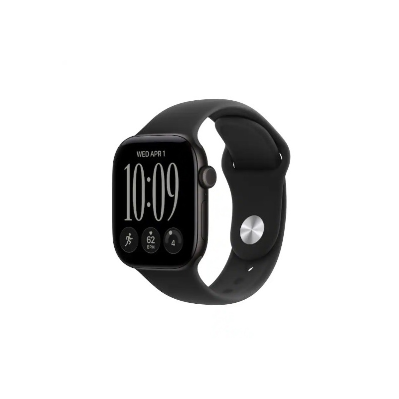 Black S12 GPS 42mm S/M Watch