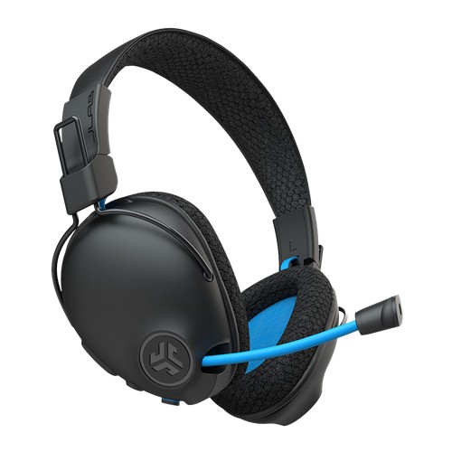 JLab Play Pro Gaming Wireless Over-Ear Headset, Black