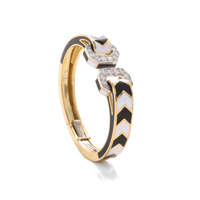 Chevron Double Buckle Bracelet