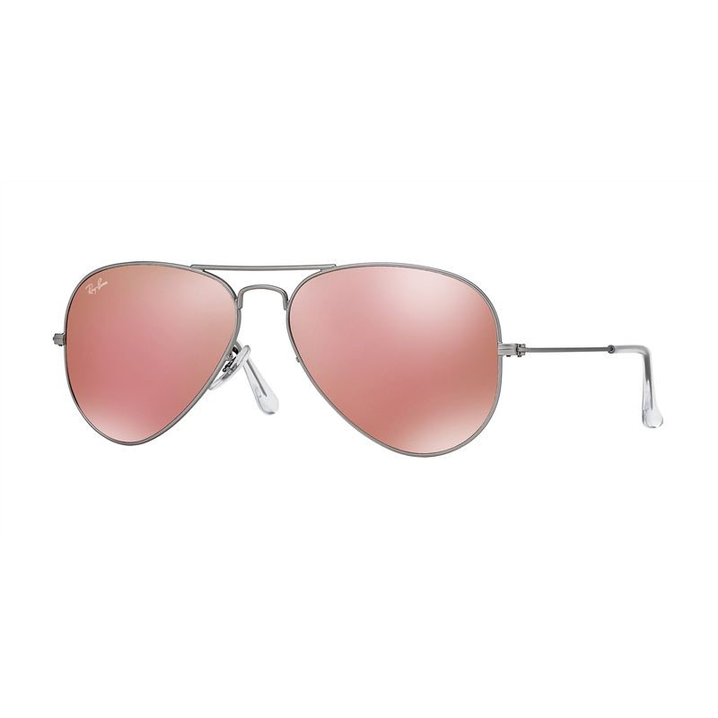 Aviator Flash Lens Sunglasses