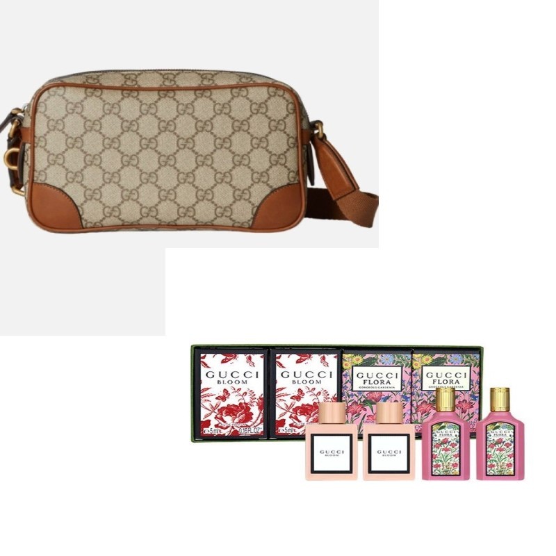 Emblem Mini Bag With Mini Perfume Set