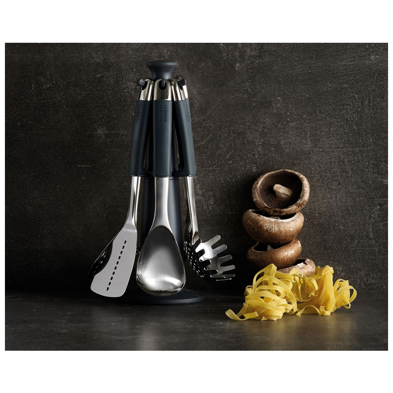 Elevate 6-Piece Carousel Stainless Steel Utensil Set