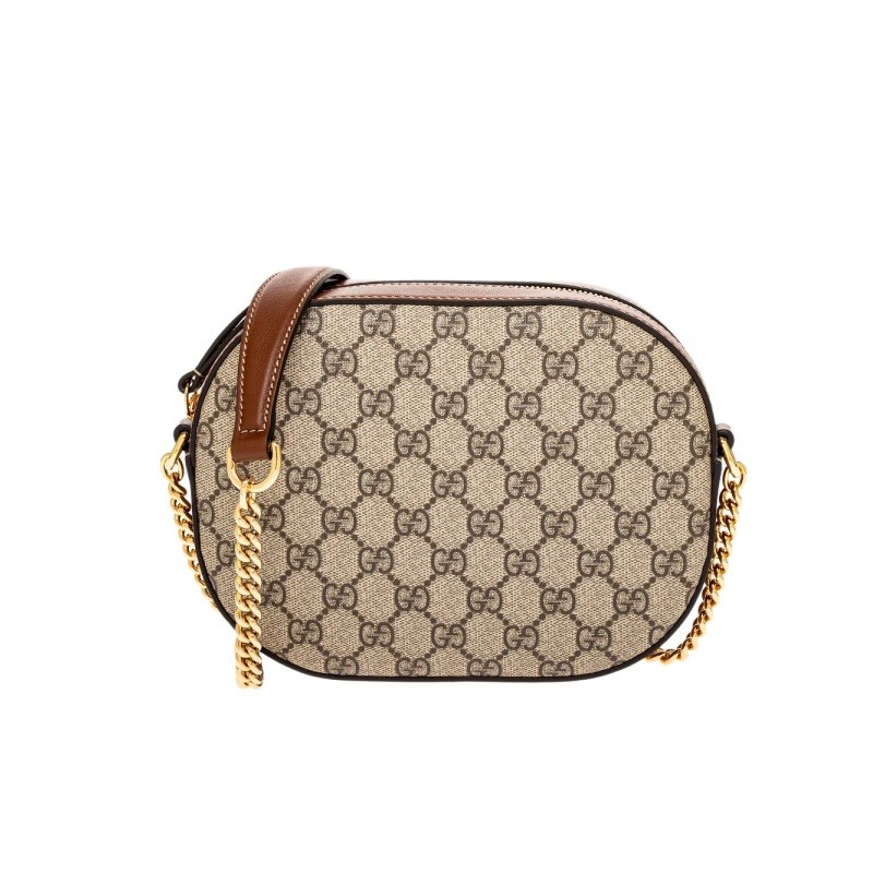 GG Supreme Chain Bag - Beige