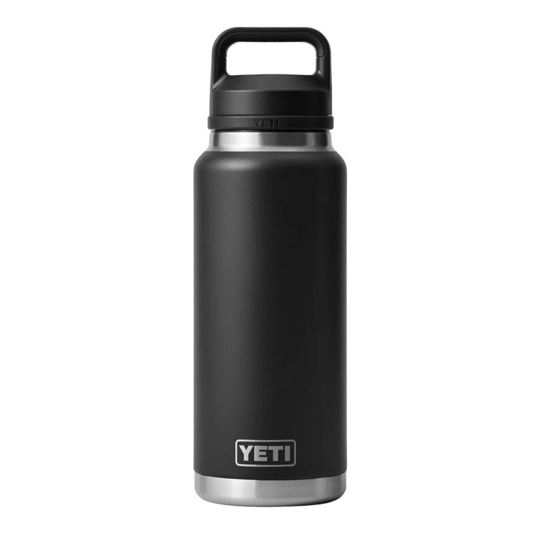 YETI Rambler 36 oz. Bottle with Chug Cap - BLACK