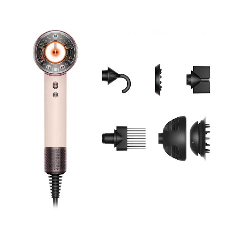 Supersonic Hair Dryer - (Pink/Rose Gold)