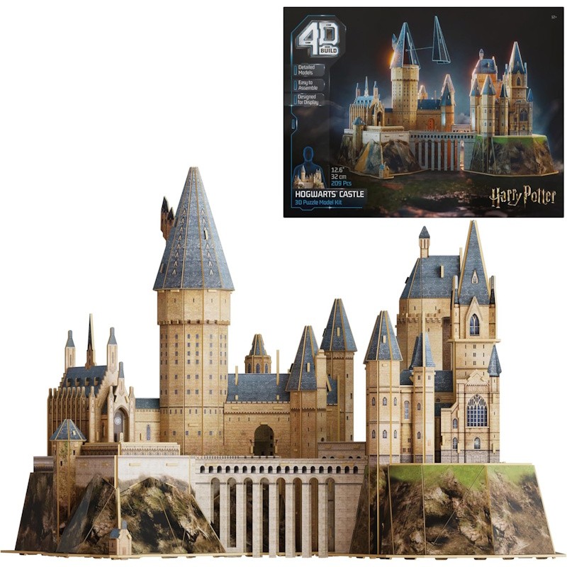 Harry Potter Hogwarts Castle 3D Model Kit