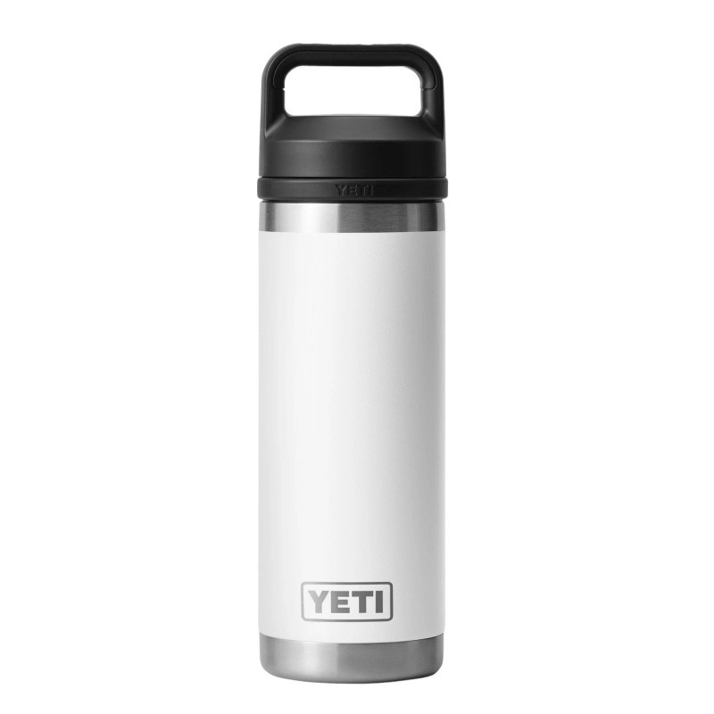 YETI Rambler 18 oz. Bottle with Chug Cap - White