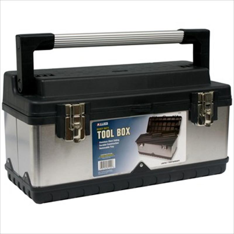 Heavy Duty Tool Box with Stainless Steel Siding