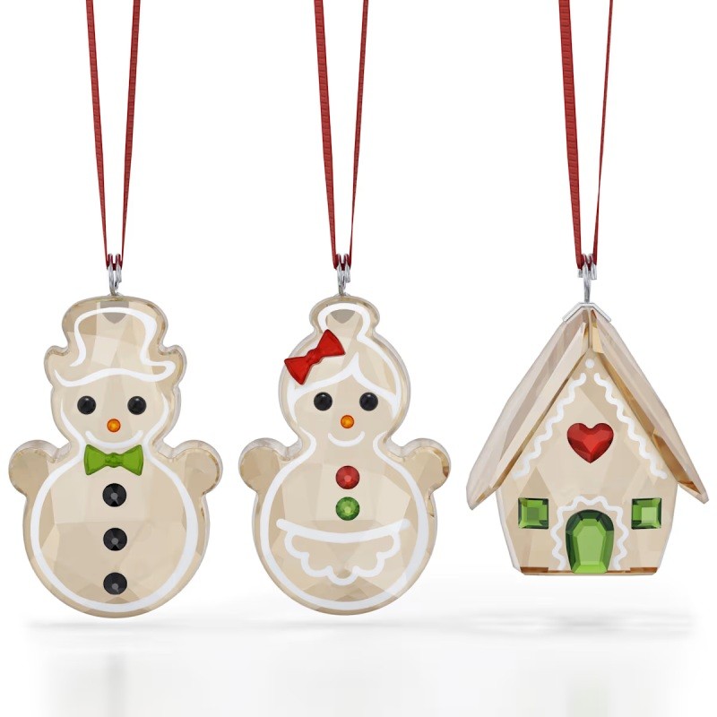 Holiday Cheers, Ornament Set Gingerbread