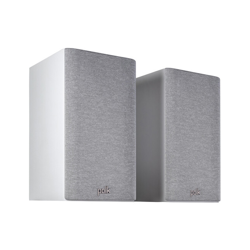Pair White Reserve Series R100 2-Way Bookshelf Speakers