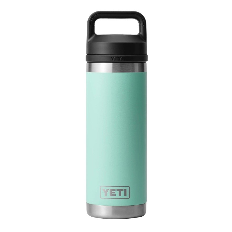 YETI Rambler 18 oz. Bottle with Chug Cap - SEAFOAM GREEN