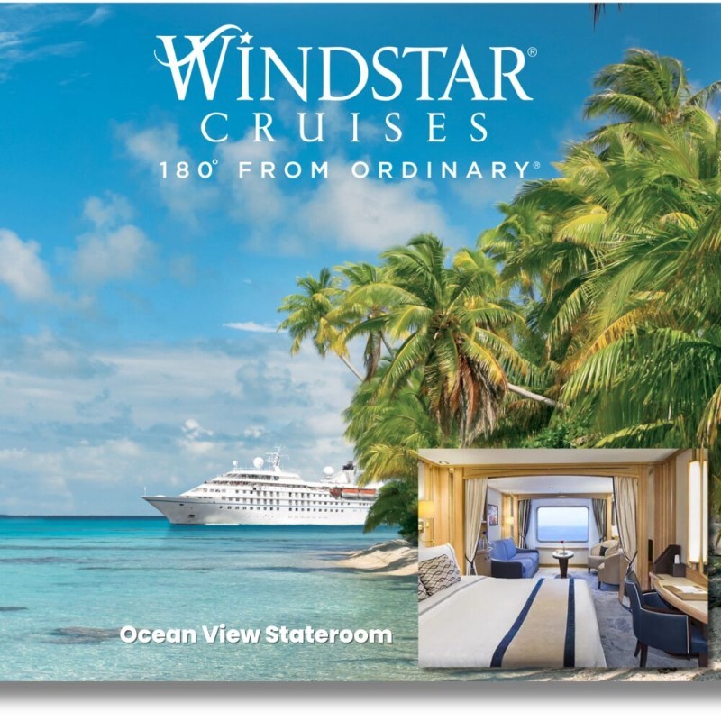 7 Night Tahiti or Caribbean Cruise Oceanview Stateroom