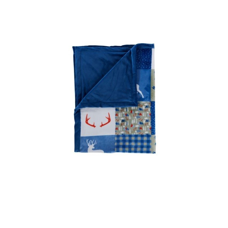 Buck Patchwork Blanket for Babies