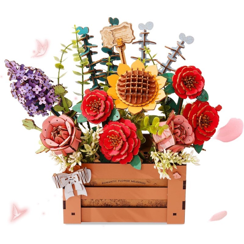 Wooden Bloom Box