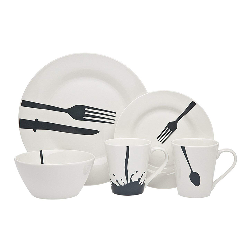 Acme Diner Dinnerware Set - (16 Piece)