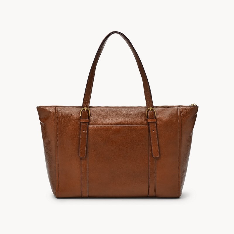 Carlie Tote - (Brown)