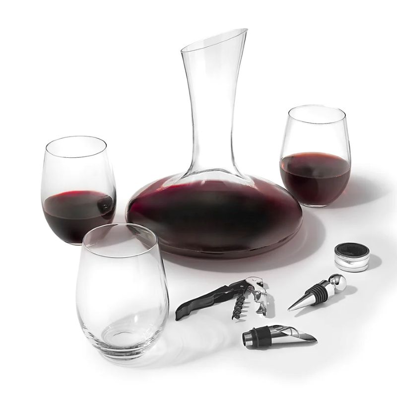 Monterey 9 Piece Wine Decanter Set