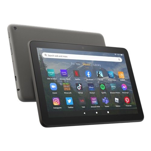 Amazon Fire HD 8 Plus Tablet - 64GB Grey, with Special Offers (12th Generation)